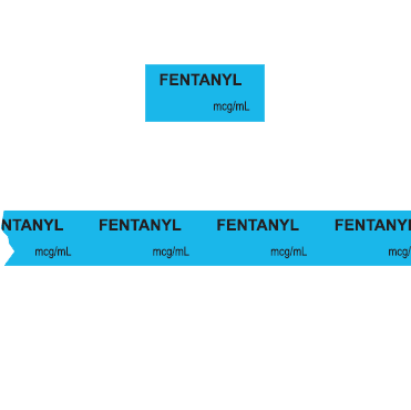 Fentanyl mcg/mL Anesthesia Tape-image