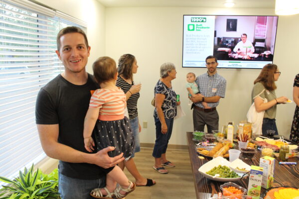 Food and drink were provided in the conference room